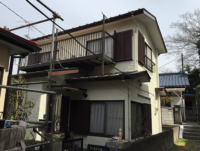 横浜市内　Ｆ様邸　外壁・屋根塗装工事
