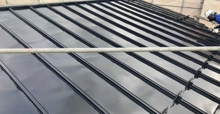 折板（折半）屋根の塗装工事｜相模原市南区のS様邸にて塗り替えリフォーム