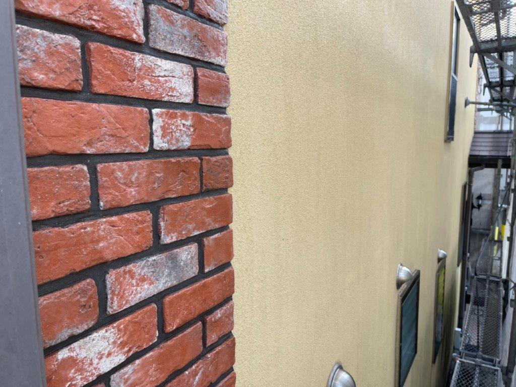 外壁の高圧洗浄｜神奈川県相模原市にて塗り替え塗装中